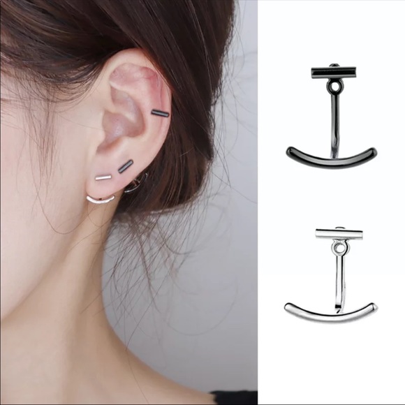 Jewelry - • Kendall • Minimalist T Bar Earring Jackets